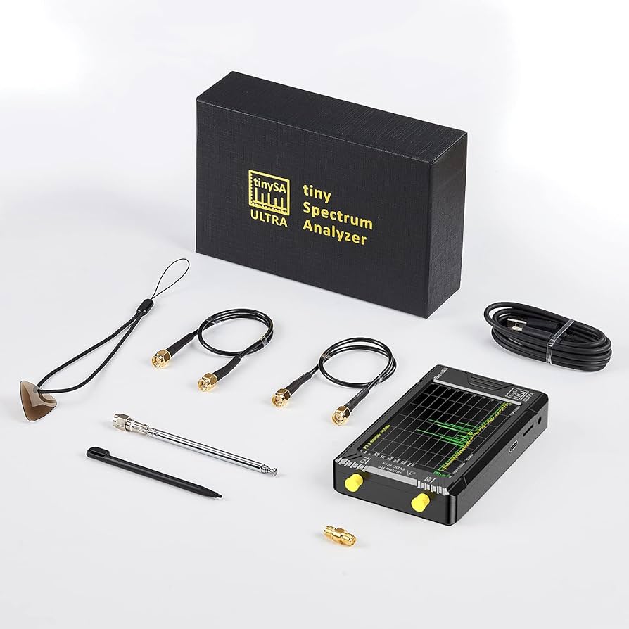 SeeSii Upgraded TinySA Ultra Spectrum Analyzer—4.0 Inch